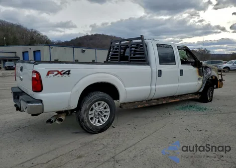 2015 Ford F350 Super Duty из США, поврежденный, VIN 1FT8W3BT5FEB82655